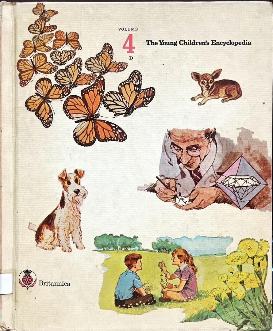 Britannica The Young Children's Encyclopedia Volume 4 D
