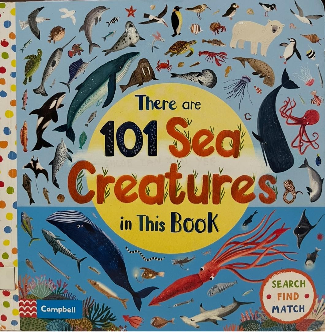 There are 101 Sea Creatures in This Book