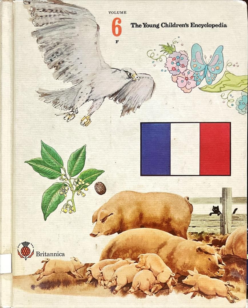 Britannica The Young Children's Encyclopedia Volume 6 F