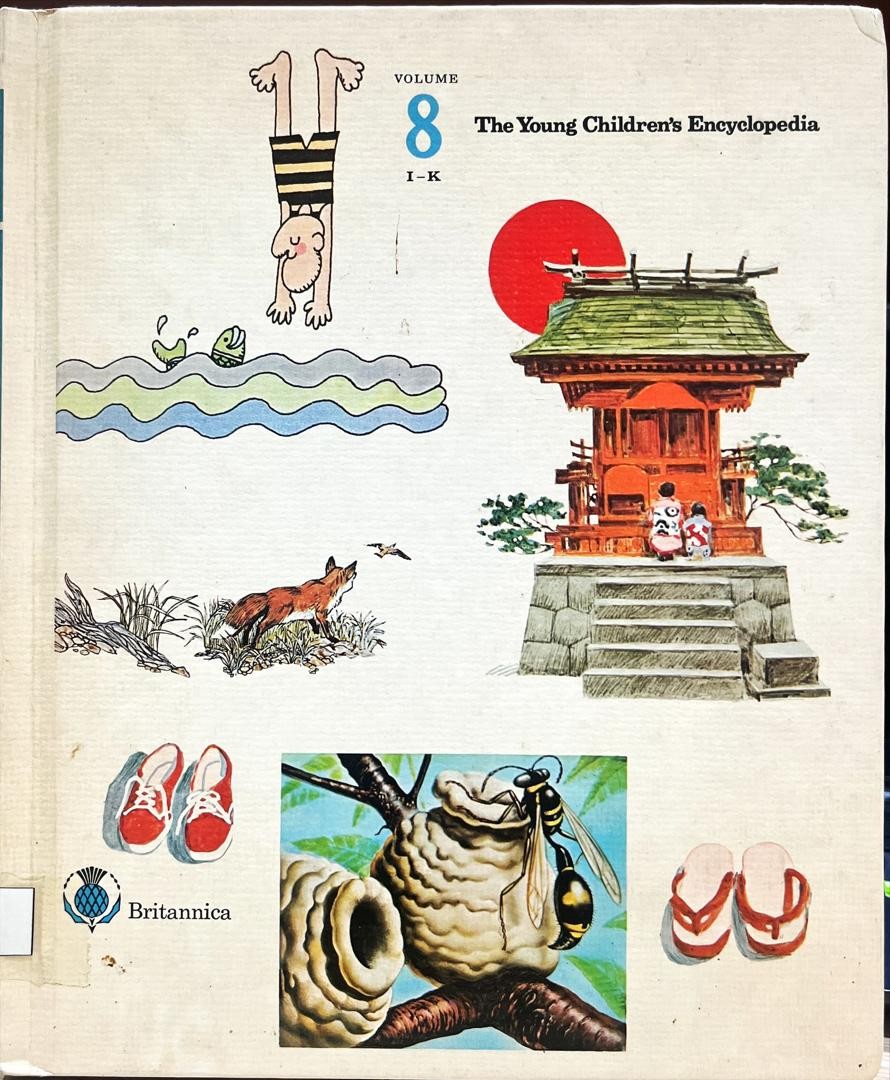 Britannica The Young Children's Encyclopedia Volume 8 I-K