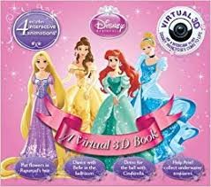 Disney princess : a virtual 3D book.