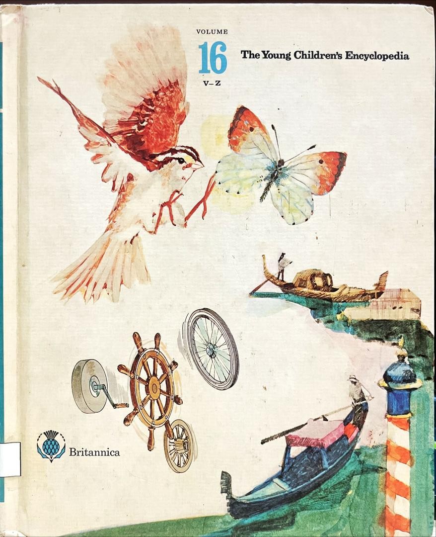 Britannica The Young Children's Encyclopedia Volume 16 V-Z