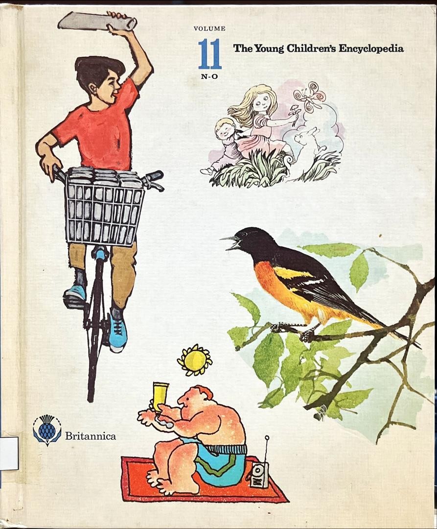 Britannica The Young Children's Encyclopedia Volume 11 N-O