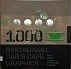 1,000 Restaurant Bar and Cafe Graphics