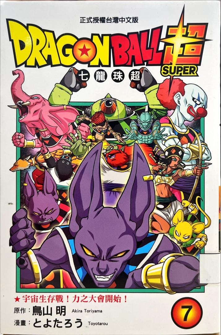 Dagonball Super 七龍珠超 7 宇宙生存戰！力之大會開始！