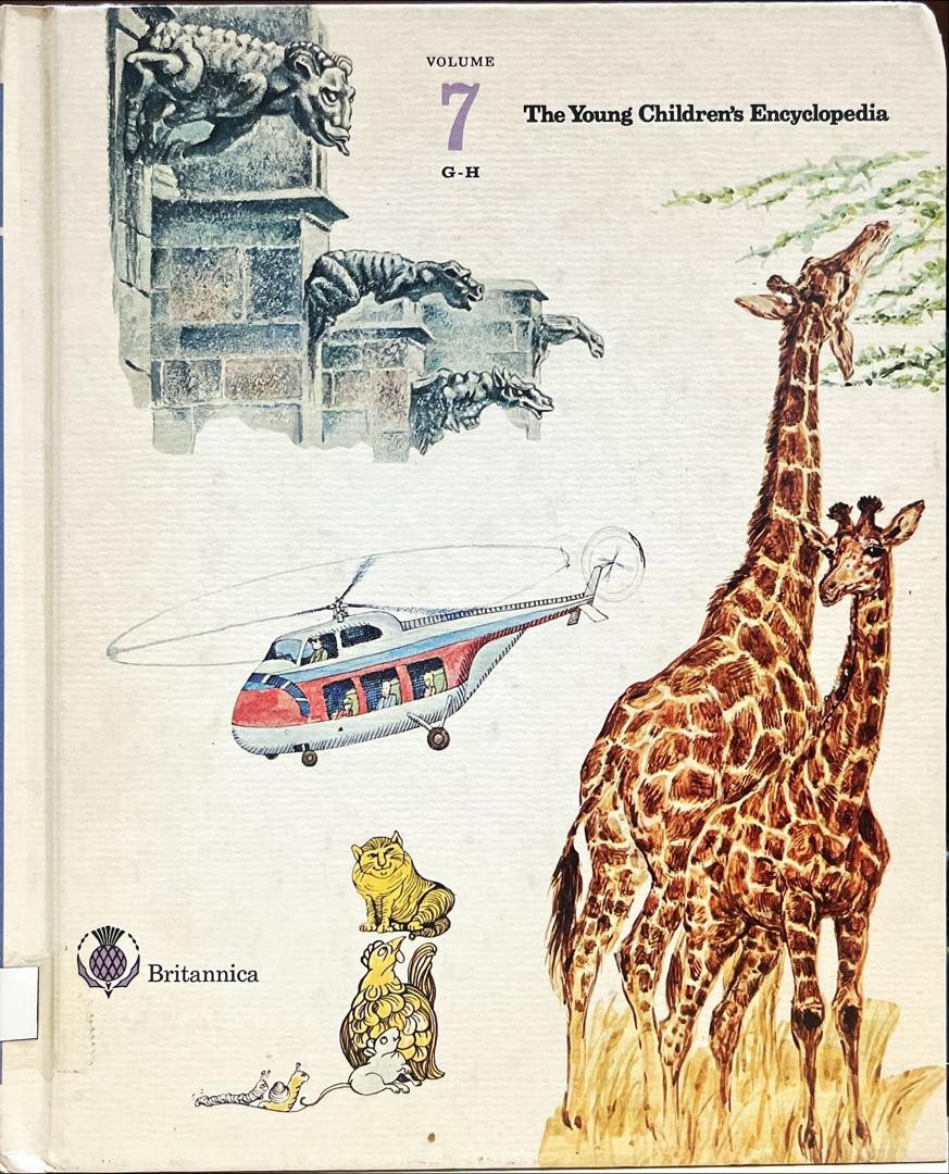 Britannica The Young Children's Encyclopedia Volume  7 G-H