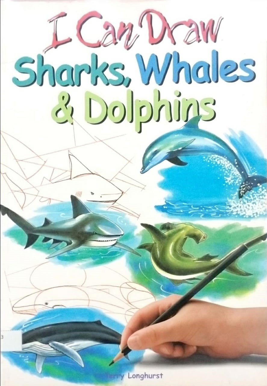 I Can Draw Sharks, Whales & Dolphine 