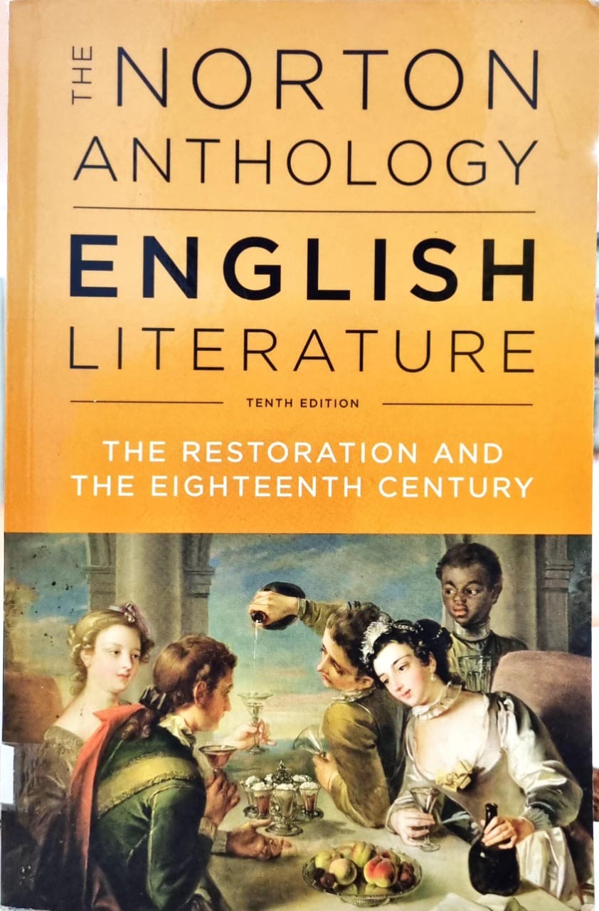 The Norton Anthology English Literature The Restoration and The Eighteen Century