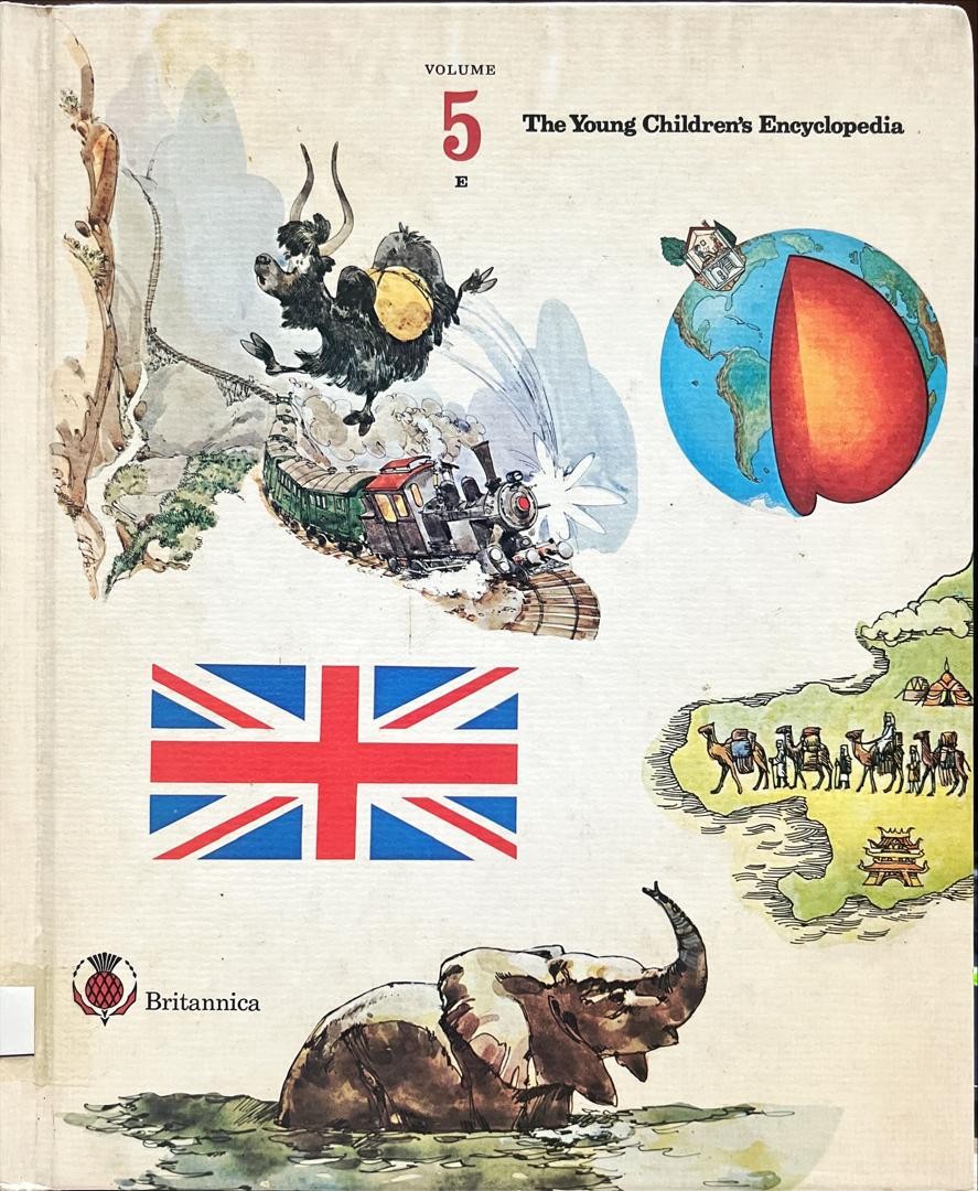 Britannica The Young Children's Encyclopedia Volume 5 E