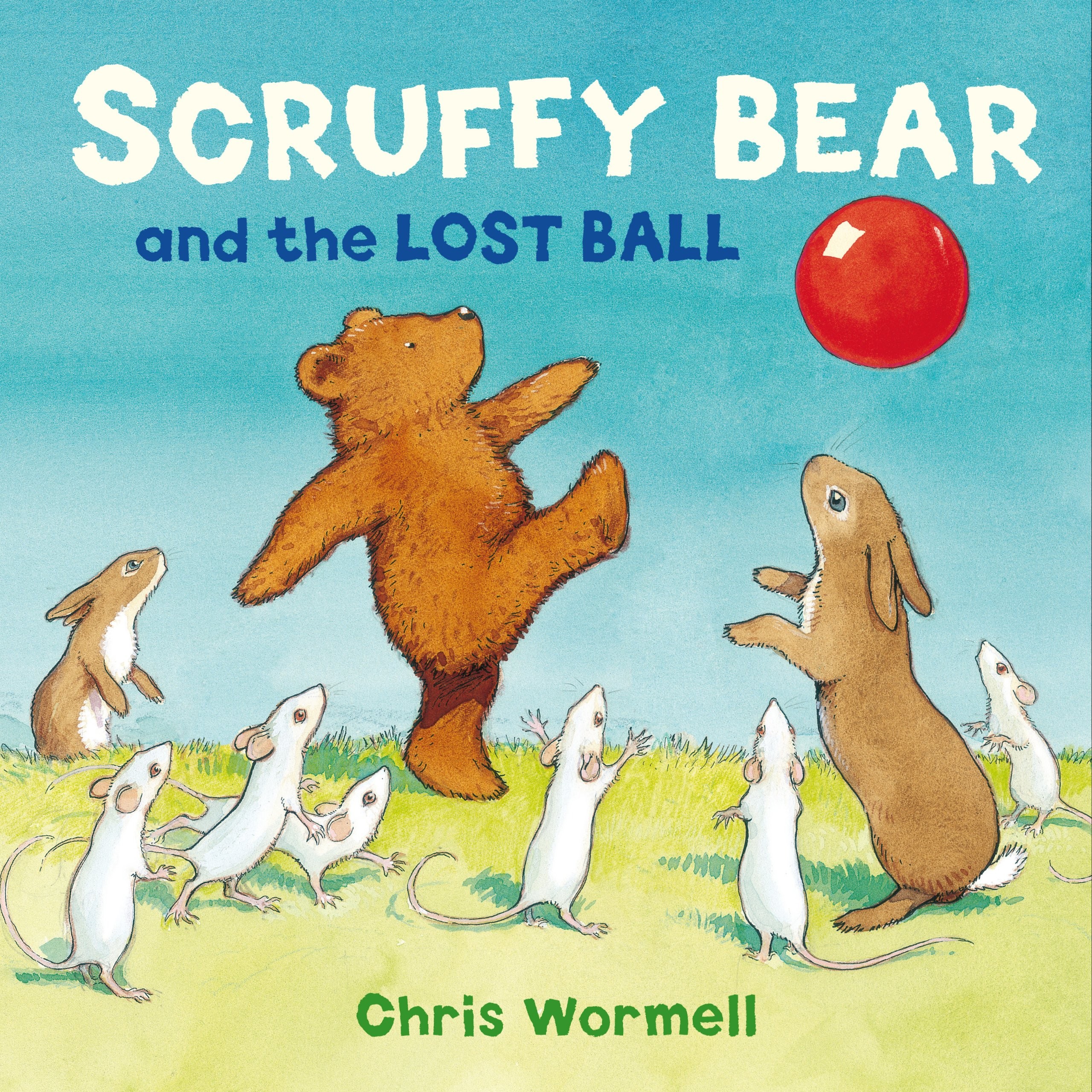 Scruffy Bear and the lost ball