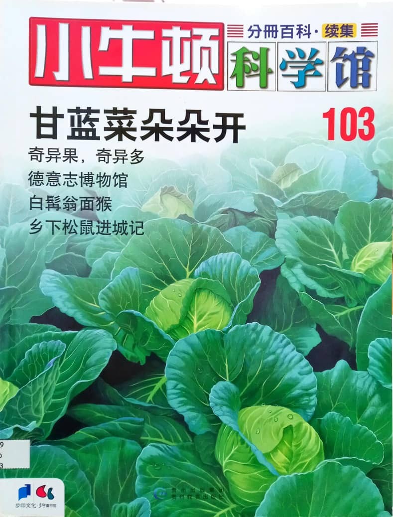 小牛顿科学馆 103 甘蓝菜朵朵开