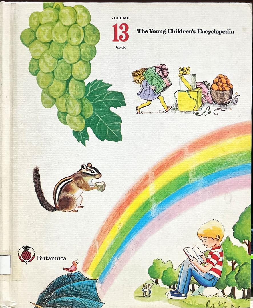 	 Britannica The Young Children's Encyclopedia Volume 13 Q-R