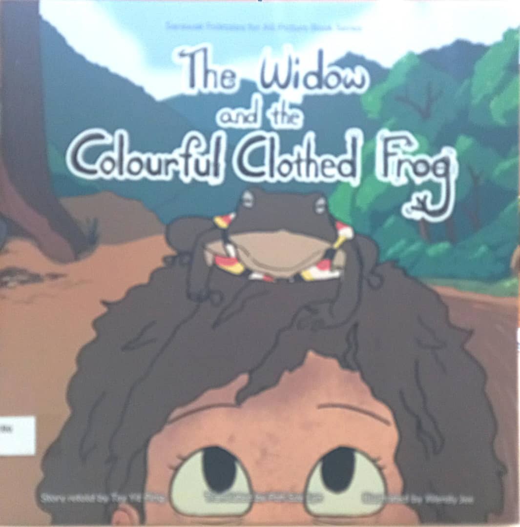 The Widow and the Colourful Clothed Frog