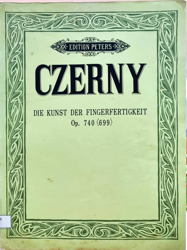 Czerny Die Kunst Die Fingerfertigkeit Op. 740<699>